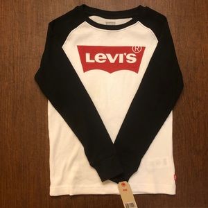 New Levi’s waffle boys long sleeve T-shirt